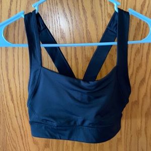 Old Navy black high support sports bra
